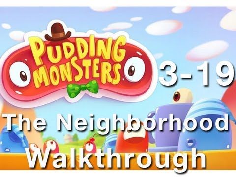 Video guide by NextGenWalkthroughs: Pudding Monsters 3 stars level 3-19 #puddingmonsters