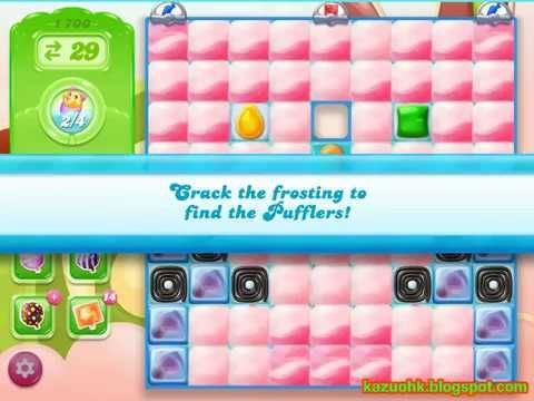 Video guide by Kazuohk: Candy Crush Jelly Saga Level 1700 #candycrushjelly