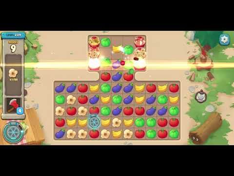 Video guide by Mint Latte: Match-3 Level 229 #match3