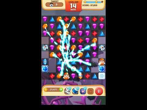 Video guide by Apps Walkthrough Tutorial: Jewel Match King Level 499 #jewelmatchking