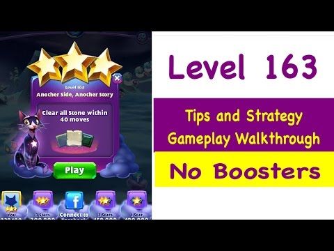 Video guide by Grumpy Cat Gaming: Bejeweled Stars Level 163 #bejeweledstars