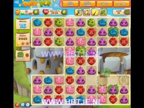Video guide by fbgamevideos: Puffy Pop Level 16 #puffypop