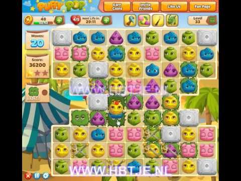 Video guide by fbgamevideos: Puffy Pop Level 33 #puffypop