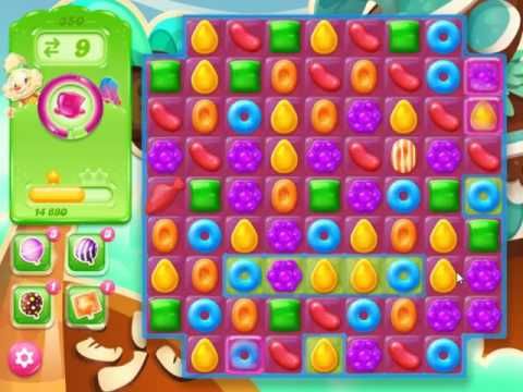 Video guide by skillgaming: Candy Crush Jelly Saga Level 350 #candycrushjelly