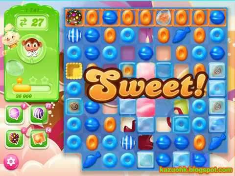 Video guide by Kazuohk: Candy Crush Jelly Saga Level 1741 #candycrushjelly