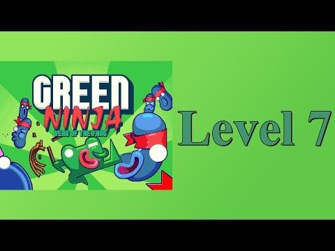Video guide by rabbweb RAW: Green Ninja: Year of the Frog Level 7 #greenninjayear
