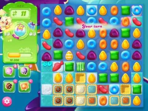 Video guide by skillgaming: Candy Crush Jelly Saga Level 424 #candycrushjelly