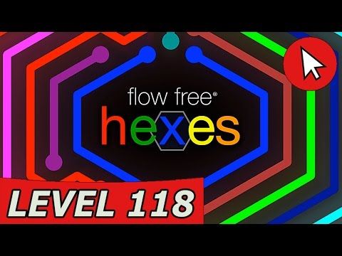 Video guide by Ooze Games: Flow Free: Hexes  - Level 118 #flowfreehexes