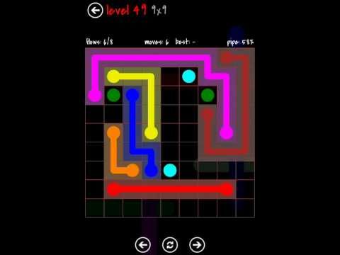 Video guide by TheDorsab3: Flow Free 9x9 level 49 #flowfree