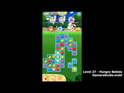 Video guide by Mobile Gamer's Guide: Hungry Babies Mania Level 27 #hungrybabiesmania