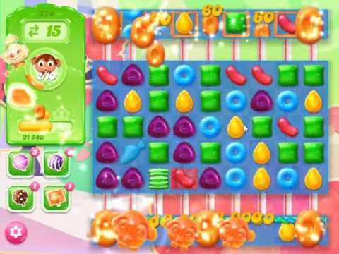 Video guide by skillgaming: Candy Crush Jelly Saga Level 374 #candycrushjelly