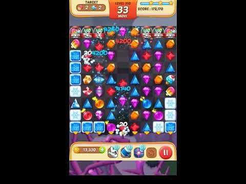 Video guide by Apps Walkthrough Tutorial: Jewel Match King Level 310 #jewelmatchking