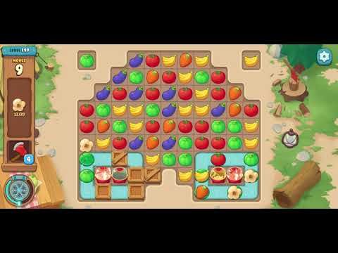 Video guide by Mint Latte: Match-3 Level 199 #match3