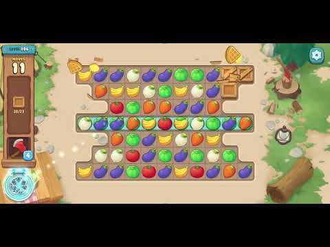 Video guide by Mint Latte: Match-3 Level 106 #match3