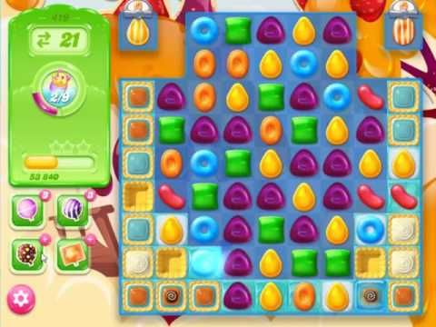 Video guide by skillgaming: Candy Crush Jelly Saga Level 419 #candycrushjelly