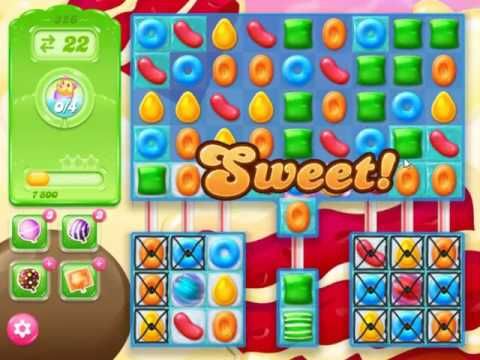Video guide by skillgaming: Candy Crush Jelly Saga Level 326 #candycrushjelly