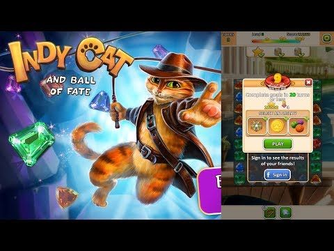 Video guide by Android Games: Indy Cat Match 3 Level 9 #indycatmatch