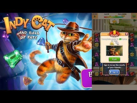 Video guide by Android Games: Indy Cat Match 3 Level 5 #indycatmatch