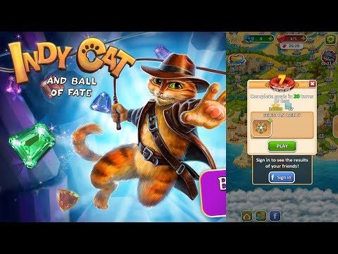 Video guide by Android Games: Indy Cat Match 3 Level 7 #indycatmatch