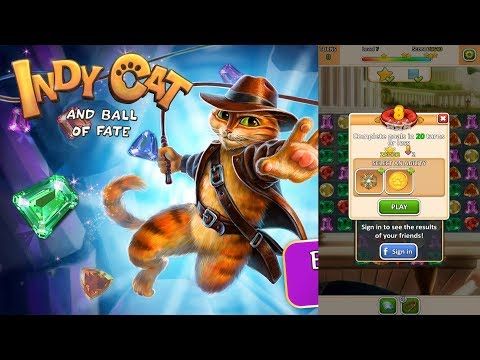Video guide by Android Games: Indy Cat Match 3 Level 8 #indycatmatch