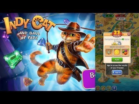 Video guide by Android Games: Indy Cat Match 3 Level 23 #indycatmatch