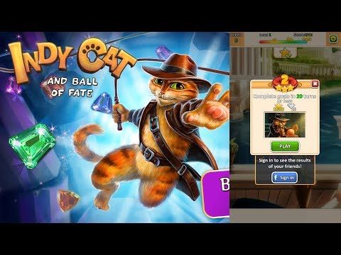Video guide by Android Games: Indy Cat Match 3 Level 2 #indycatmatch
