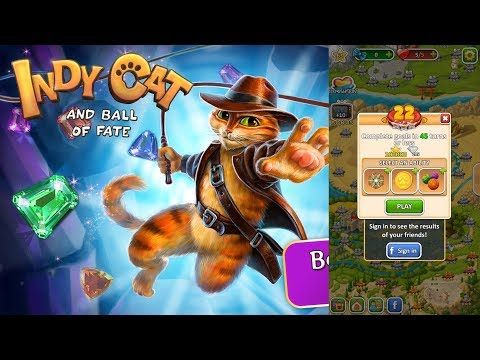 Video guide by Android Games: Indy Cat Match 3 Level 22 #indycatmatch