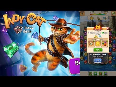 Video guide by Android Games: Indy Cat Match 3 Level 20 #indycatmatch