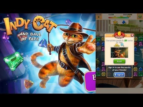 Video guide by Android Games: Indy Cat Match 3 Level 6 #indycatmatch