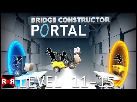 Video guide by rrvirus: Bridge Constructor Level 11-15 #bridgeconstructor