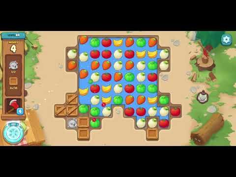 Video guide by Mint Latte: Match-3 Level 80 #match3