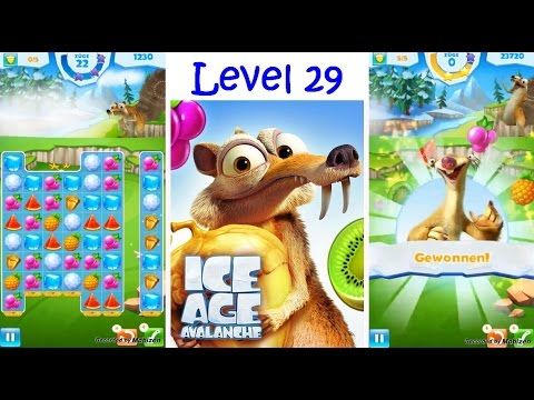 Video guide by Foxy 1985: Ice Age Avalanche Level 29 #iceageavalanche