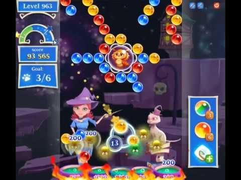 Video guide by skillgaming: Bubble Witch Saga 2 Level 963 #bubblewitchsaga