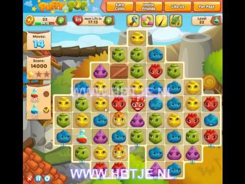 Video guide by fbgamevideos: Puffy Pop Level 22 #puffypop