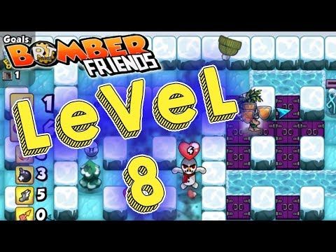 Video guide by RT ReviewZ: Bomber Friends! Level 8 #bomberfriends