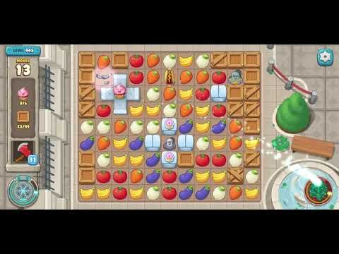 Video guide by Mint Latte: Match-3 Level 445 #match3