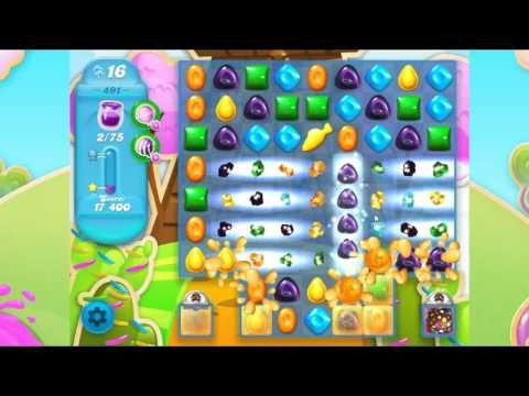 Video guide by Pete Peppers: Candy Crush Soda Saga Level 491 #candycrushsoda
