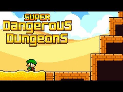 Video guide by 2pFreeGames: Super Dangerous Dungeons Level 0-3 #superdangerousdungeons
