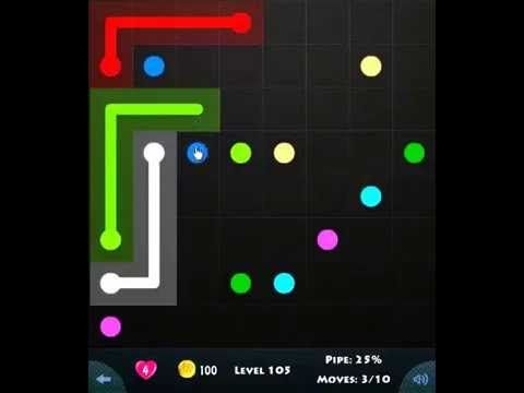 Video guide by Flow Game on facebook: Connect the Dots  - Level 105 #connectthedots