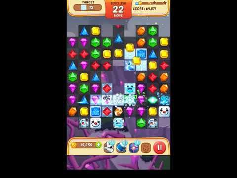 Video guide by Apps Walkthrough Tutorial: Jewel Match King Level 356 #jewelmatchking