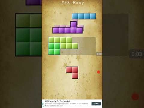 Video guide by Tap thegame: Block Puzzle Level 38 #blockpuzzle