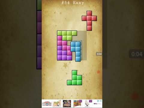 Video guide by Tap thegame: Block Puzzle Level 54 #blockpuzzle