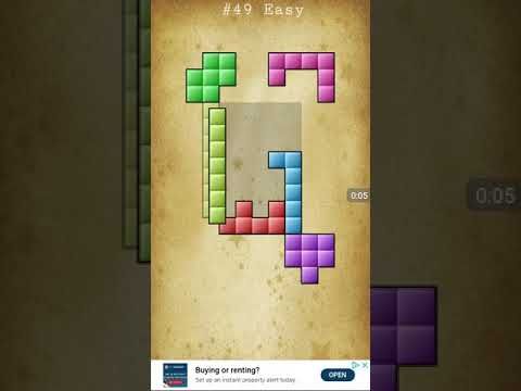 Video guide by Tap thegame: Block Puzzle Level 49 #blockpuzzle