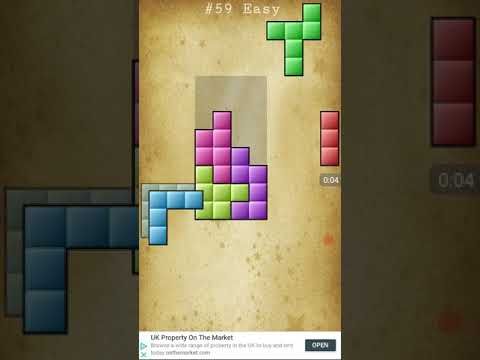 Video guide by Tap thegame: Block Puzzle Level 59 #blockpuzzle