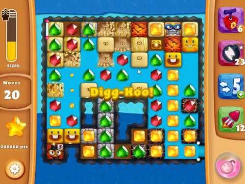 Video guide by skillgaming: Diamond Digger Saga Level 1606 #diamonddiggersaga