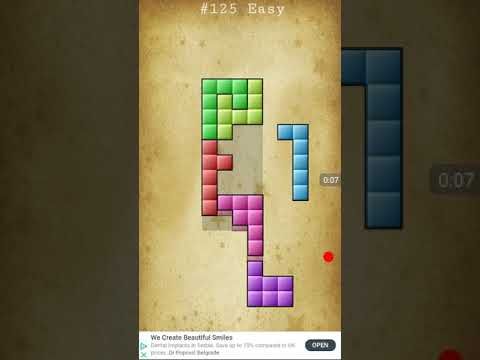 Video guide by Tap thegame: Block Puzzle Level 125 #blockpuzzle