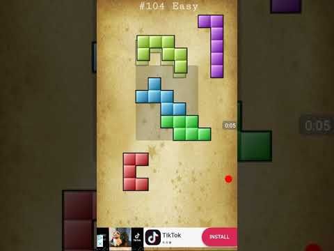 Video guide by Tap thegame: Block Puzzle Level 104 #blockpuzzle