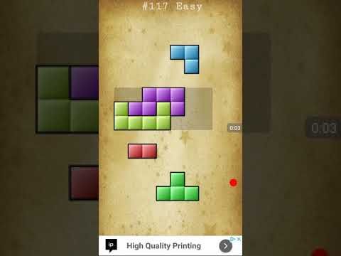 Video guide by Tap thegame: Block Puzzle Level 117 #blockpuzzle