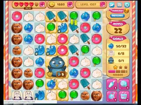 Video guide by Gamopolis: Candy Valley Level 1207 #candyvalley
