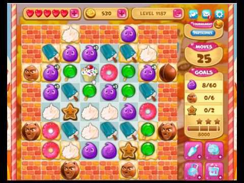 Video guide by Gamopolis: Candy Valley Level 1187 #candyvalley